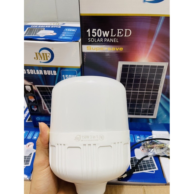 Đèn năng lượng mặt trời 150W 3 chế độ dùng trong nhà và đuổi muỗi sáng liên tục 10 tiếng có cáp sạc USB