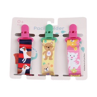 Set 3 dây đeo ti giả, ngậm nướu hoạ tiết xinh cho bé