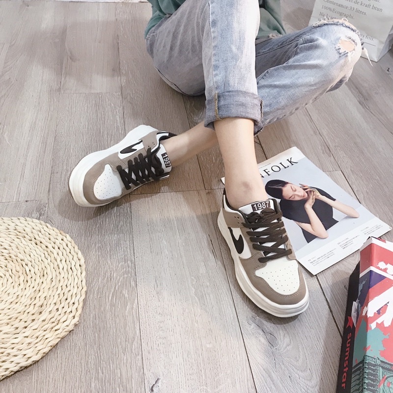 Giày thể thao pha viền fullbox hàng quảng châu cao cấp