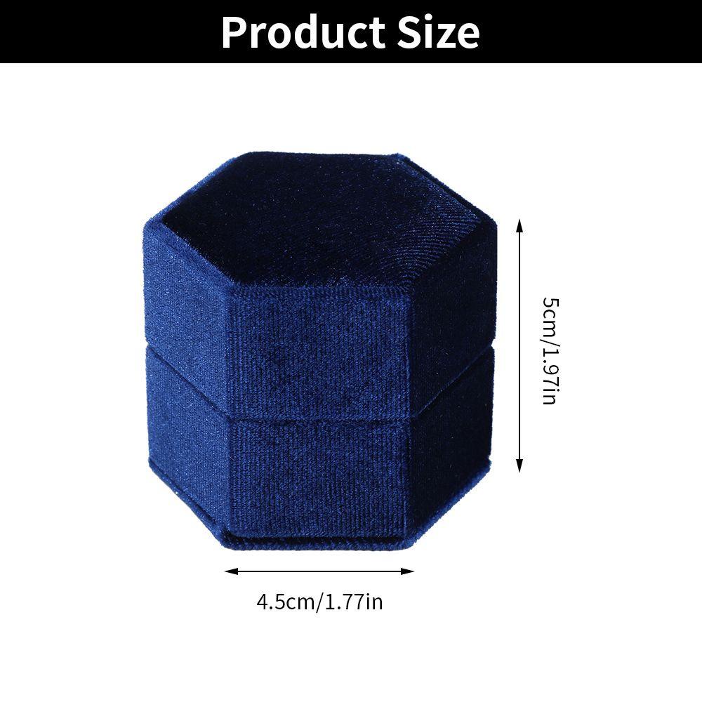 Hộp Đựng Trang Sức Bằng Nhung Nhiều Màu Sắc