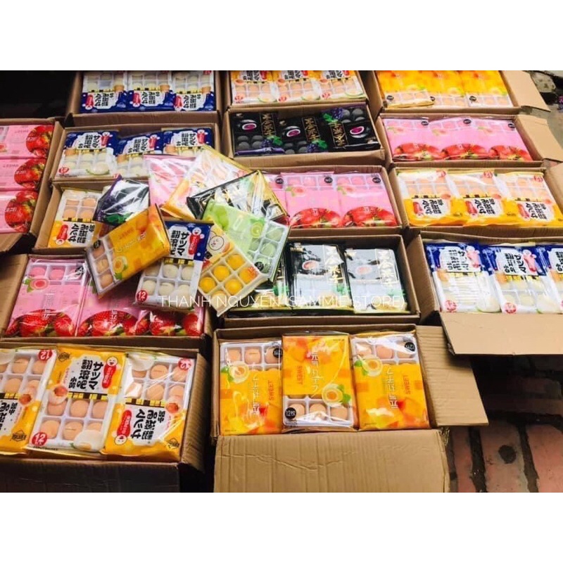 MOCHI KEM LẠNH ĐÀI LOAN SIÊU NGON HỘP 12 CÁI