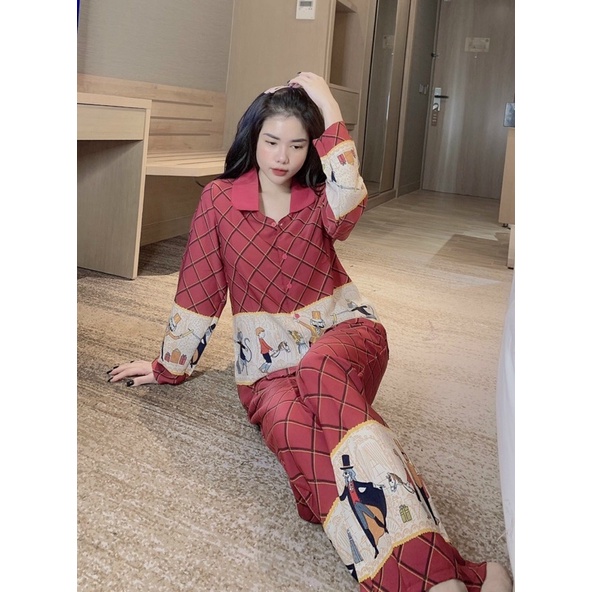 Bộ Lụa Mango Tay Dài Siêu Hot [cao cấp][kèm ảnh thật]