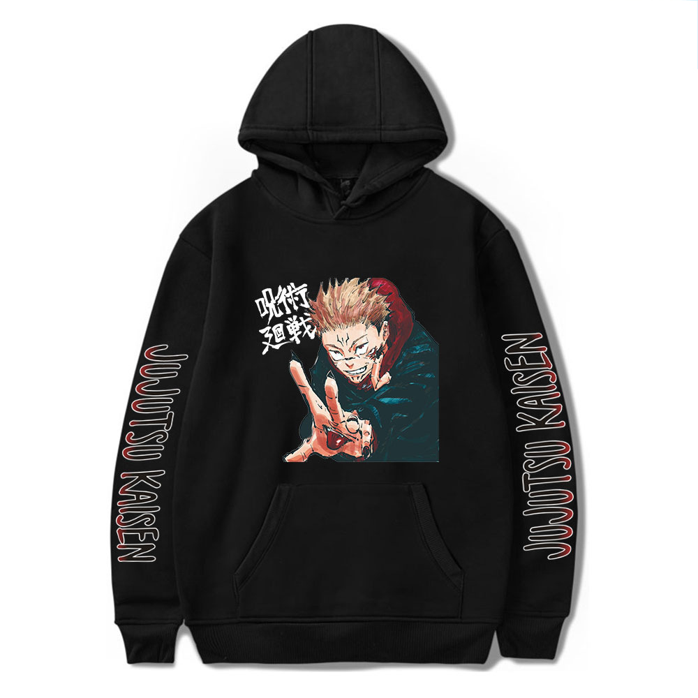 Áo Hoodies Phong Cách Anime Jujutsu Kaisen