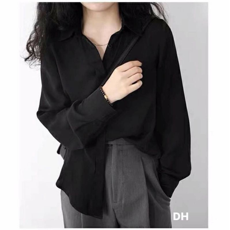 áo sơ mi trắng học sinh.( đen,trắng,)hs