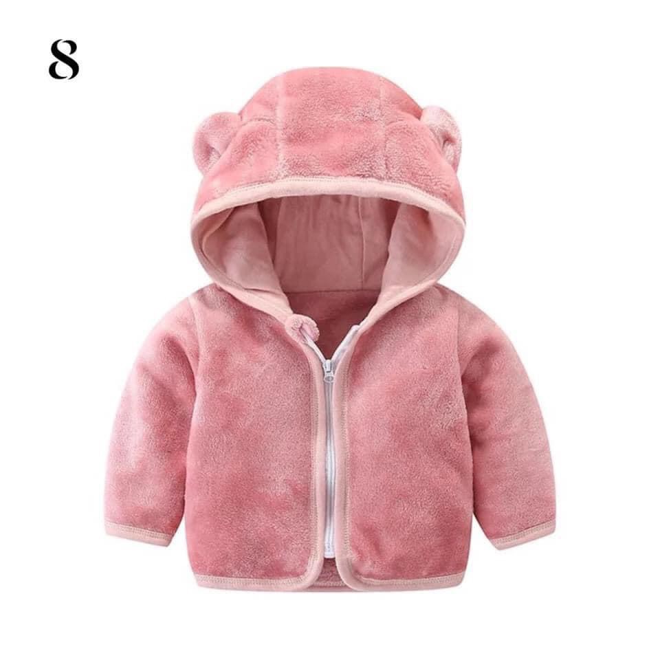 Áo khoác lông cho bé