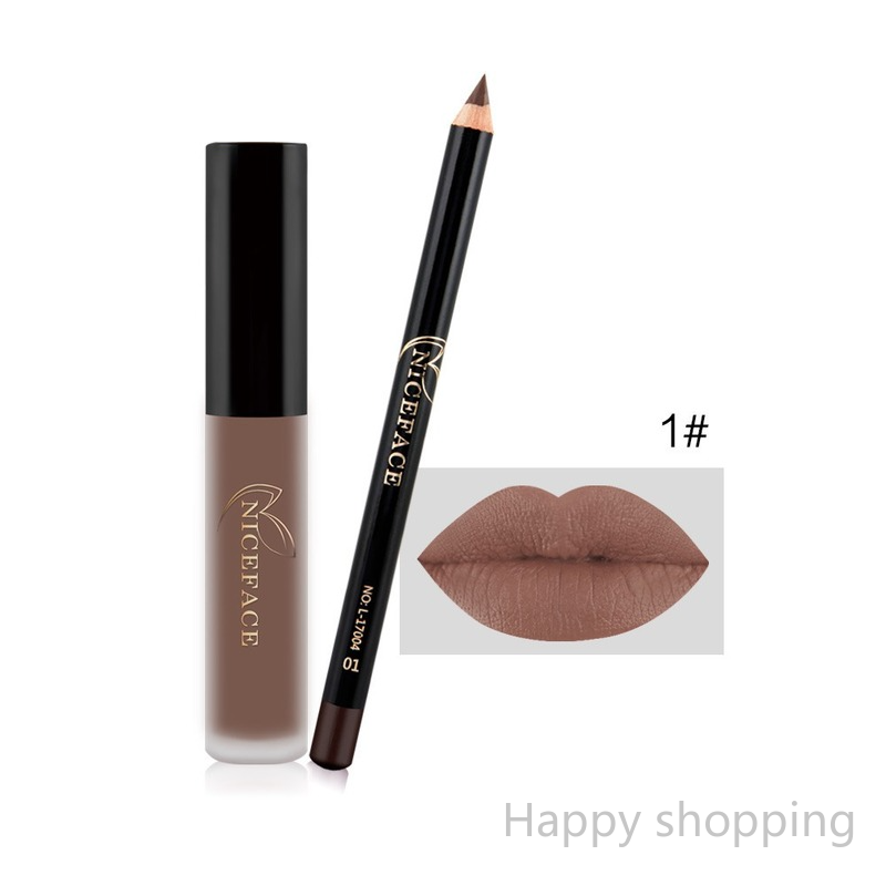 (Hàng Mới Về) Son Môi Dạng Lỏng Niceface Không Dính Cốc Không Phai Tiện Dụng | BigBuy360 - bigbuy360.vn