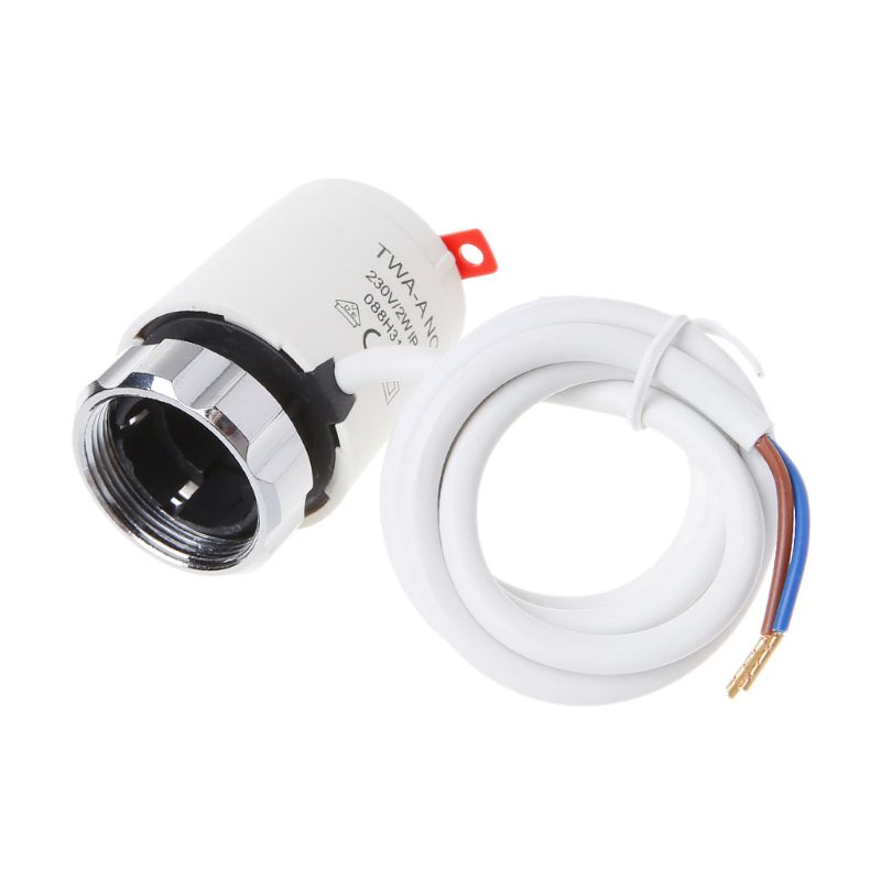 Van Truyền Động Nhiệt Đóng Kín Thông Thường Bằng Điện 230V Cho Máy Sưởi Dưới Cánh
