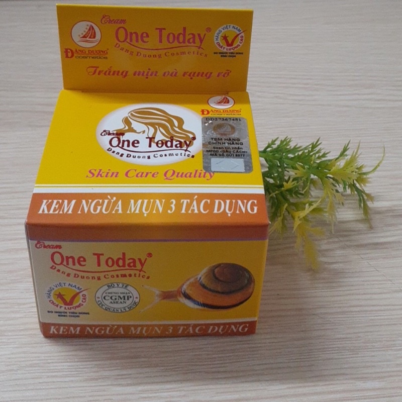 Kem Ngừa Mụn One Today 3 Tác Dụng 8g