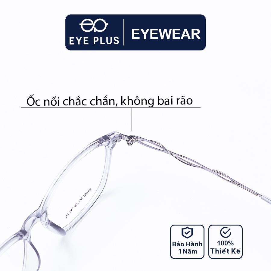 Gọng kính mắt cận nam nữ thời trang EYE PLUS mắt mèo CC1 Blancy-7057