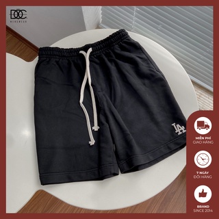 Quần short nỉ chân cua LA nam nữ - QN218