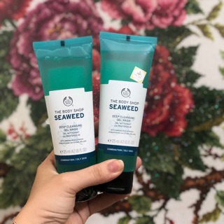 Gel rửa mặt The Body Shop Seaweed Deep Cleansing Gel Wash 125ml