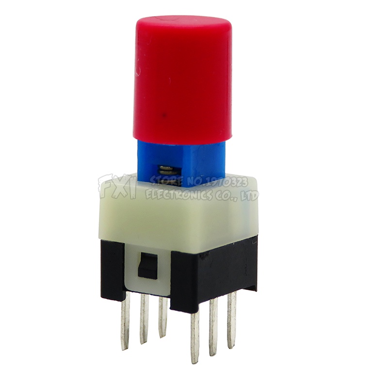 Bộ 10 Công Tắc Nút Nhấn 6 Chốt 7 * 7mm 7 * 7mm