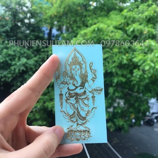 Linh phù thái lan thần voi dán điện thoại cầu may mắn -sp005569