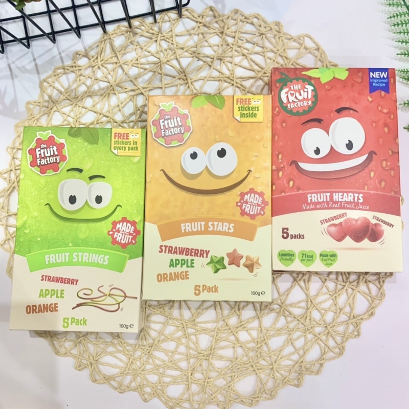 Kẹo Dẻo Trái Cây Mềm Fruit Nguyên Chất Cho Bé Từ 1 Tuổi