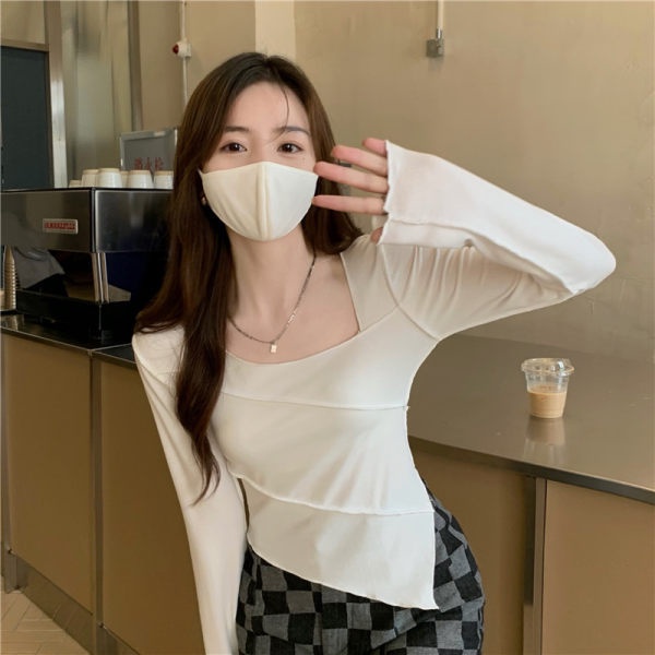 Áo thun NZN tay dài thiết kế độc đáo phong cách Hàn Quốc