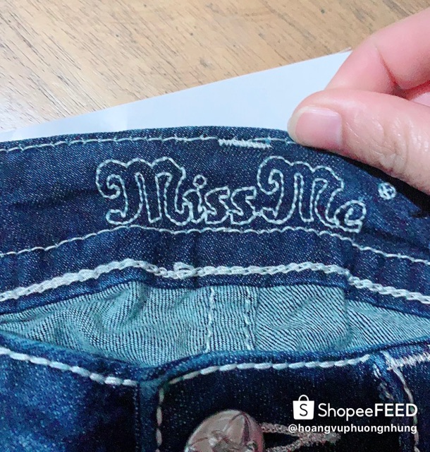 Quần bò nữ hiệu MISS ME Mỹ mới về nha.