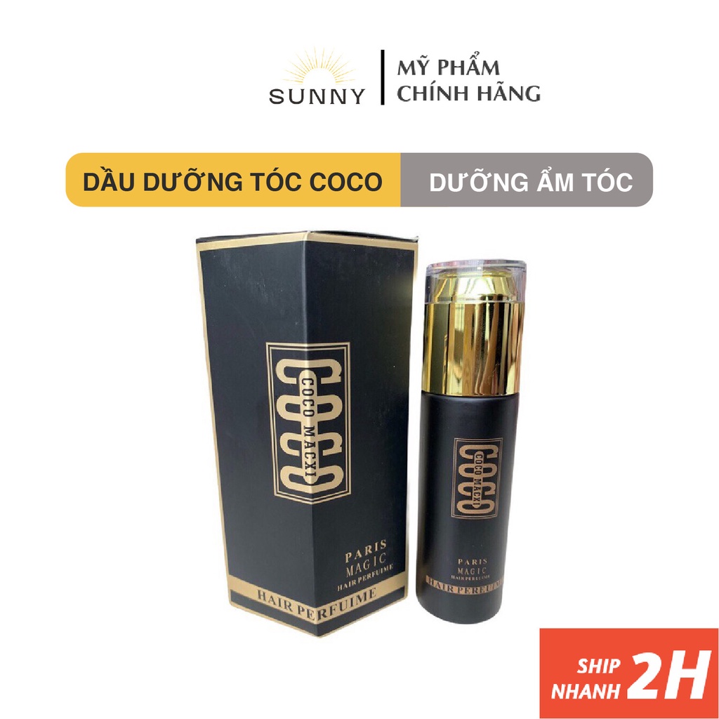 Dầu dưỡng tóc Coco Maxci 60ml ngăn tóc chẻ ngọn, dưỡng ẩm tóc, hương nước hoa cực thơm