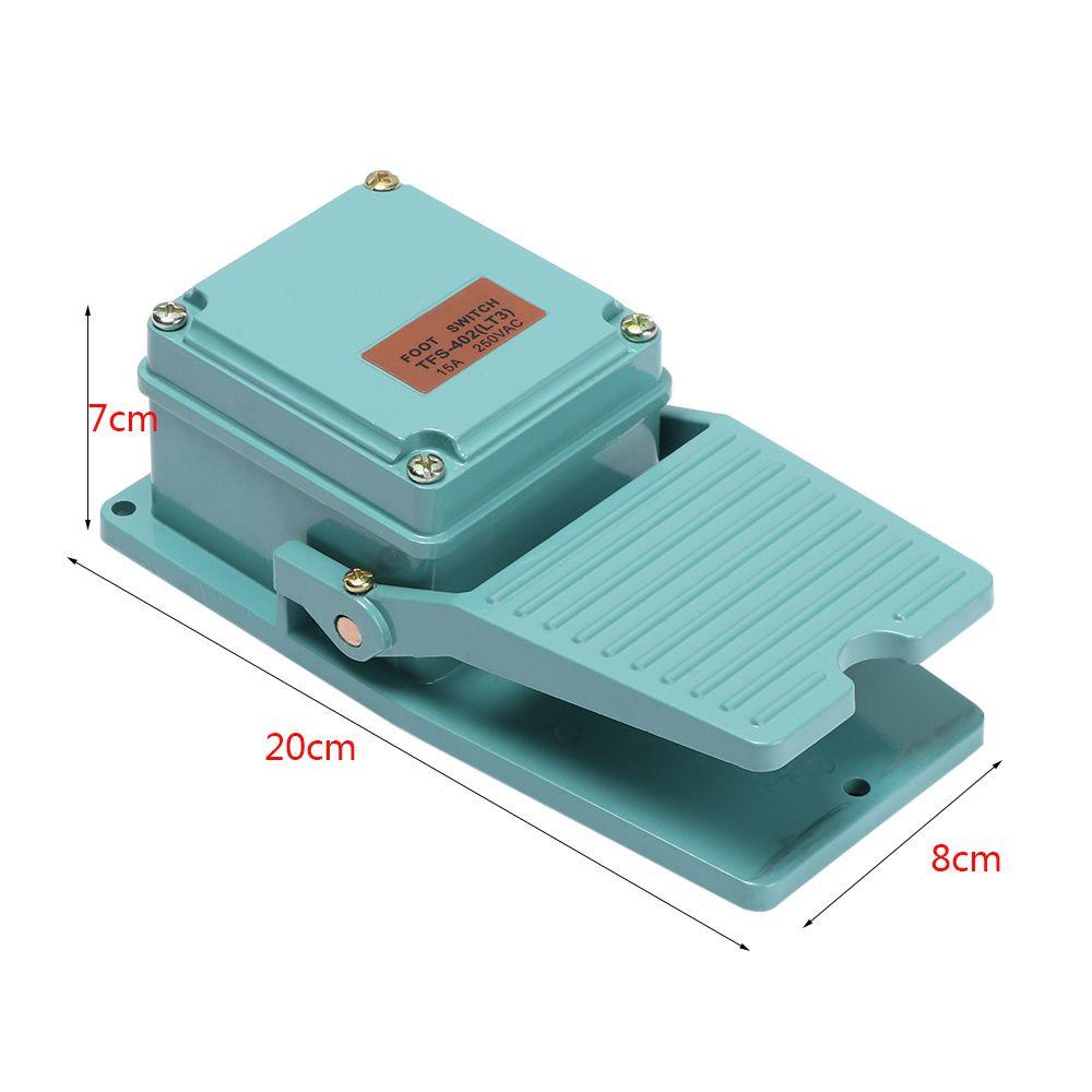 PISTA Công Nghiệp Footwitch Kim Loại Bền Bật / Tắt Nguồn Điện Tạm Thời