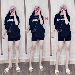 Sét áo BALE + quần legging lửng TH6