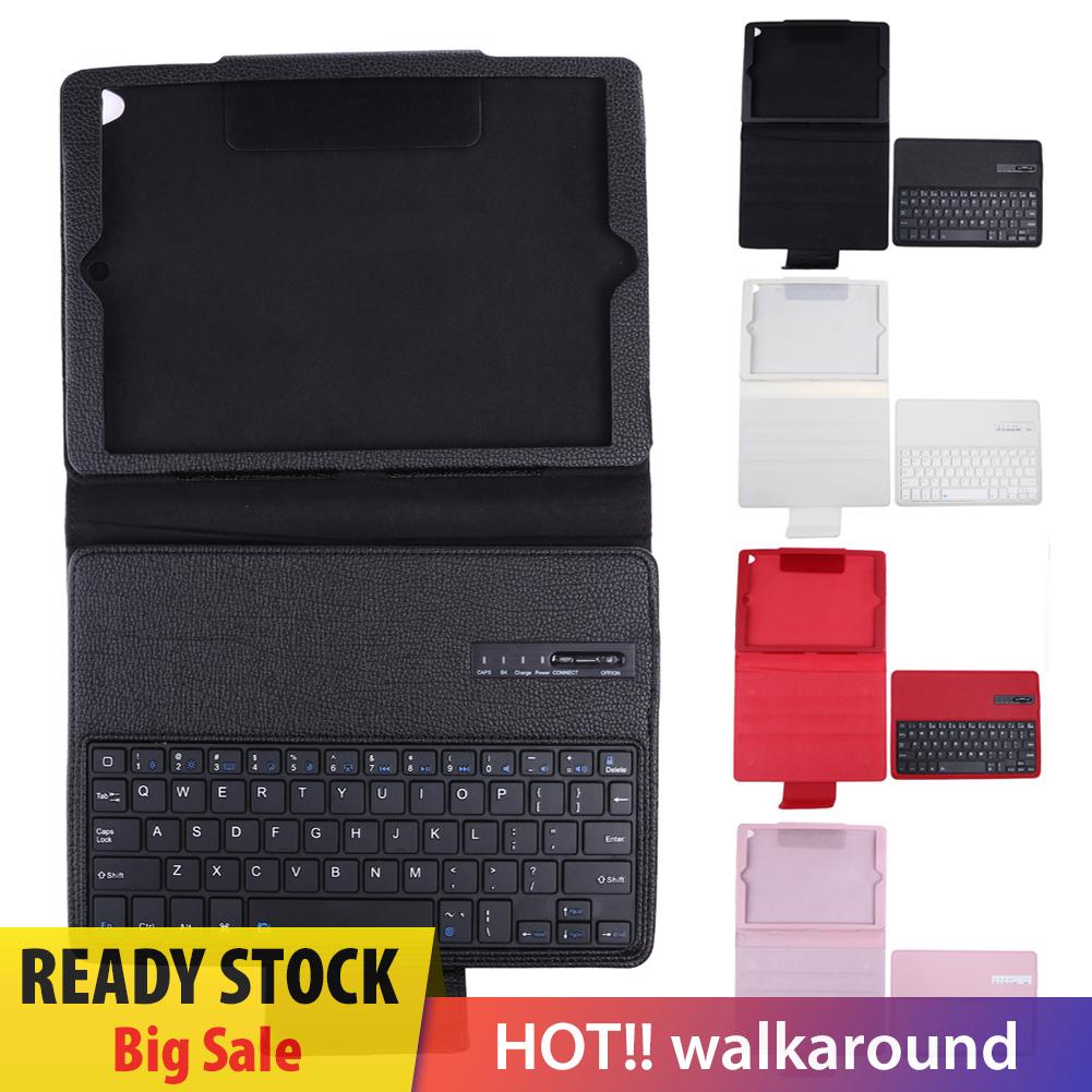 Bao Da PU Kèm Bàn Phím Bluetooth Cho Apple iPad Air &-128928