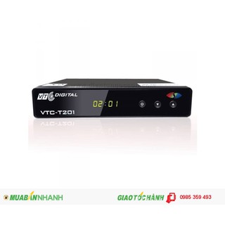 Đầu thu VTC digital T201 xem VTV3HD và 68 kênh SD