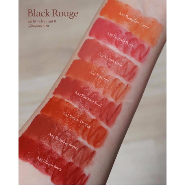 (Ver 4 đến Ver 8) Son Black Rouge Air Fit Velvet Tint | BigBuy360 - bigbuy360.vn