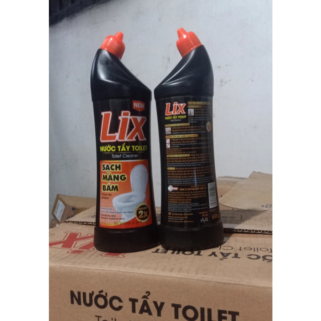 Nước Tẩy Bồn Cầu Đậm Đặc Lix 650g