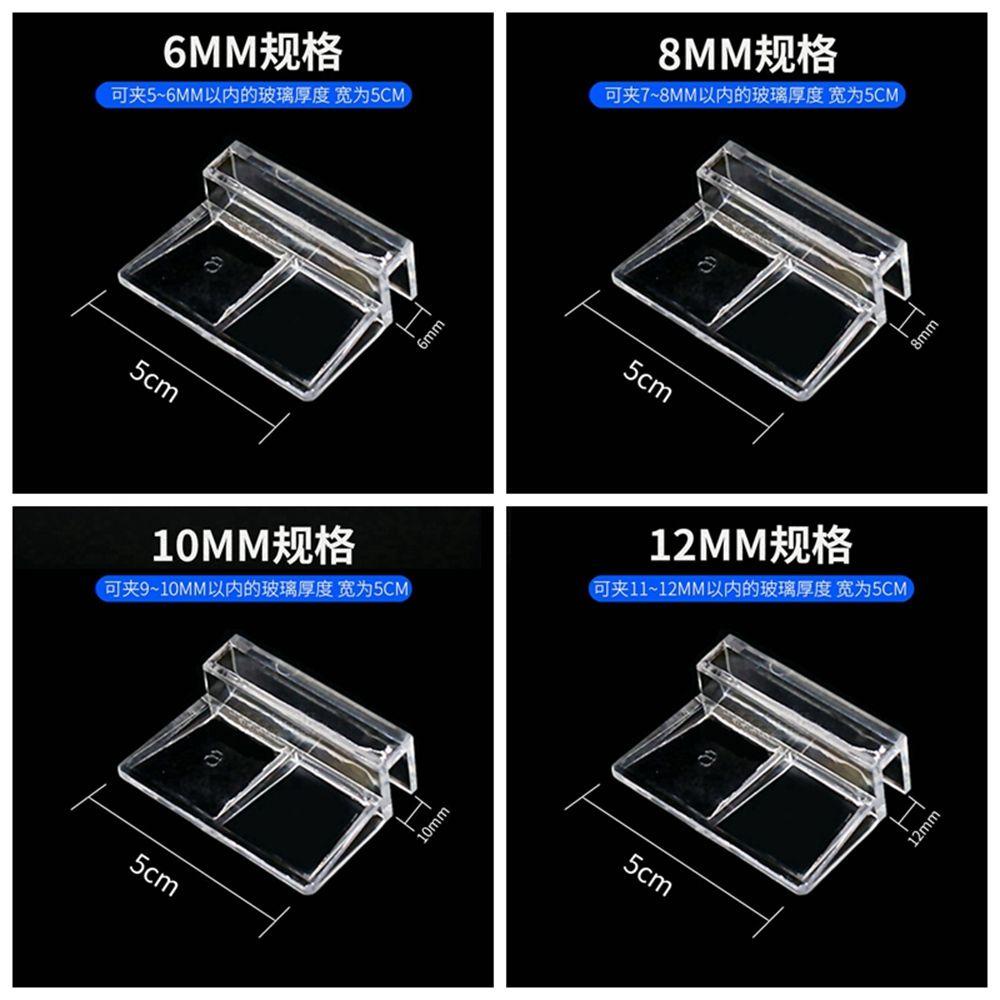 Set 4 Kẹp Acrylic Thay Thế Chuyên Dụng Cho Nắp Bể Cá
