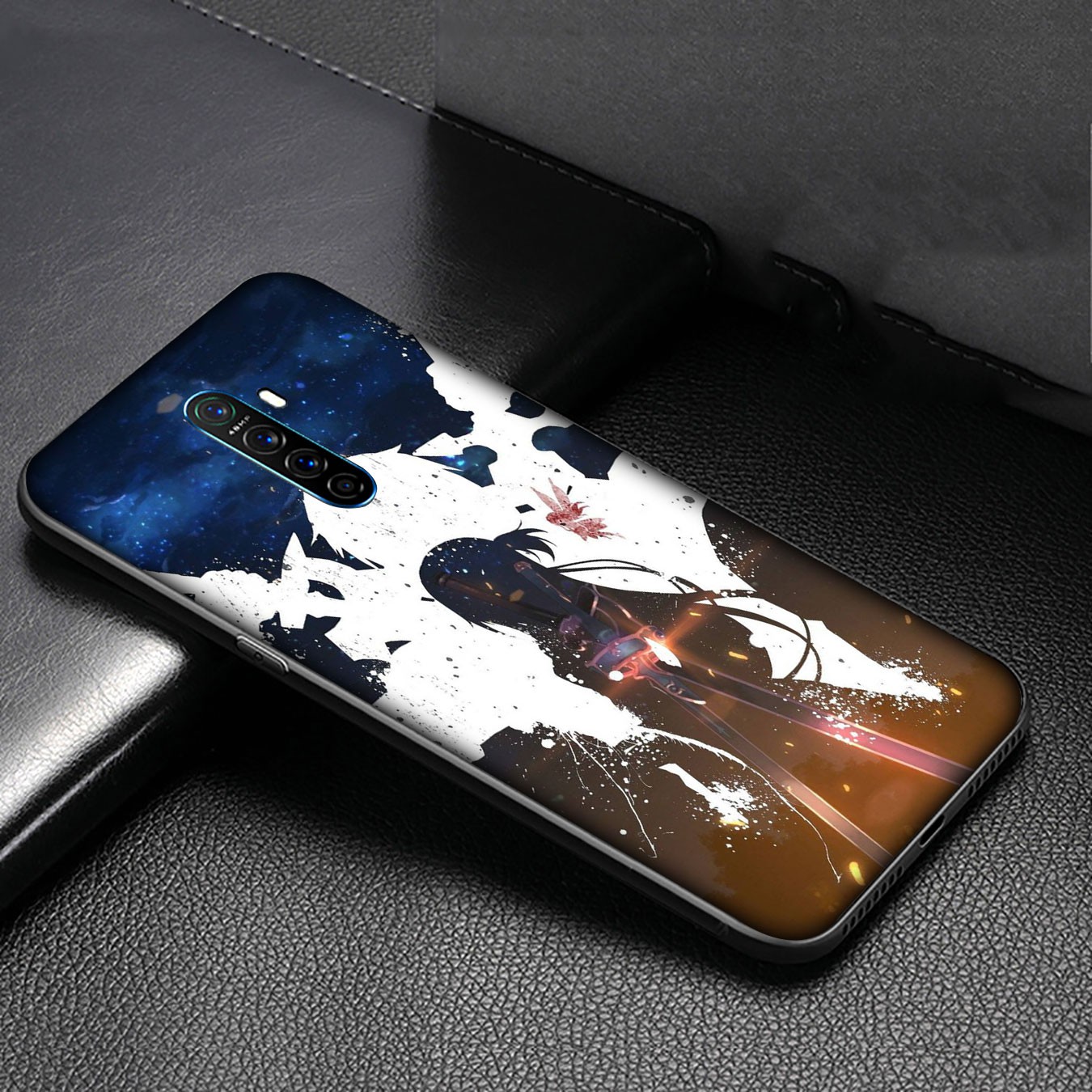 Ốp Lưng Silicone Họa Tiết Hoạt Hình Sword Art Online Thời Trang Cho Xiaomi Redmi Note 9 7 Pro 9a 7a 9c Note7 Note9 9pro 7pro