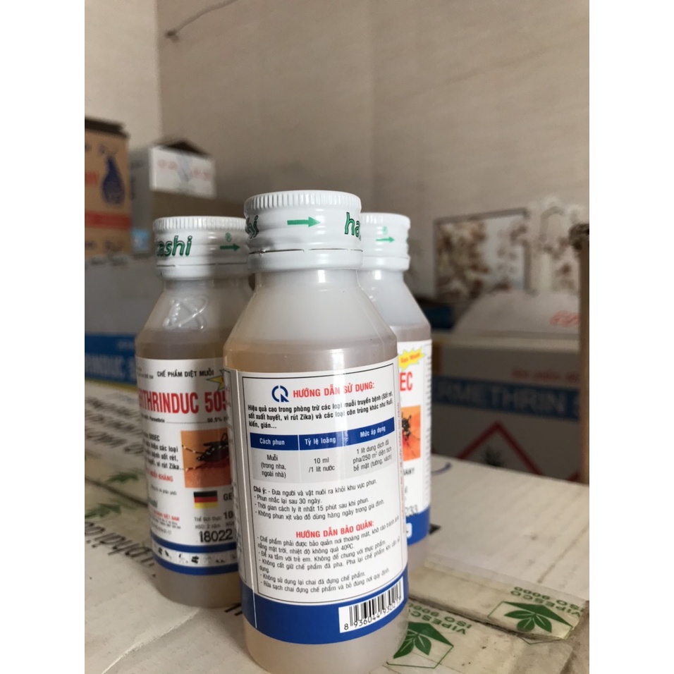 THUỐC DIỆT MUỖI cực mạnh Perthrinduc 100ml CHLB Đức diệt muỗi tận gốc hiệu quả