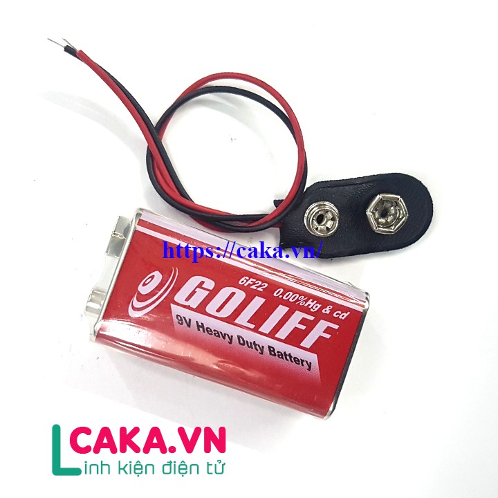 5 Đế Pin 9V da ❤️freeship❤️