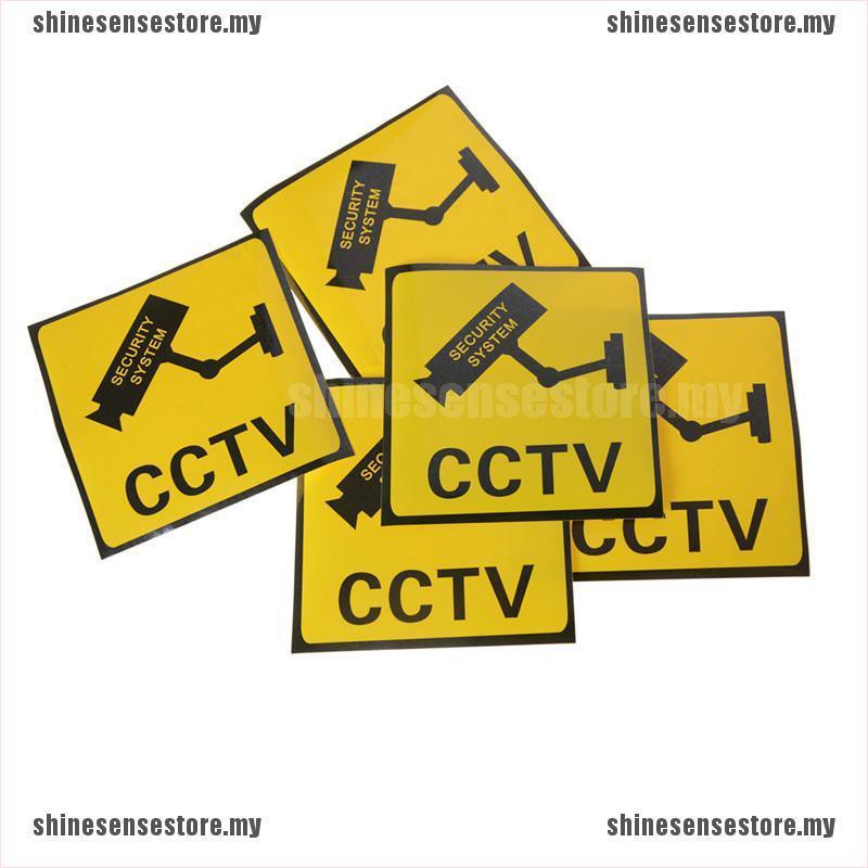 Miếng Dán Cảnh Báo Camera An Ninh Chống Thấm Nước | BigBuy360 - bigbuy360.vn