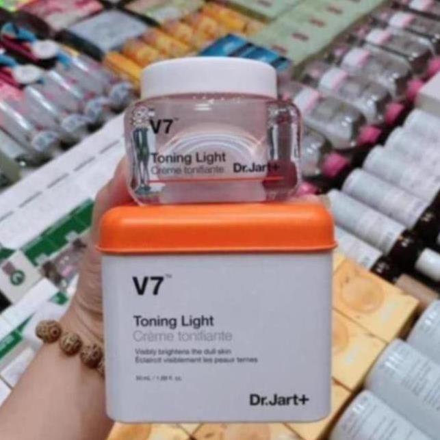 [GIÁ SỐC] Kem dưỡng trắng da Dr. Jart V7 Toning Light FULLSIZE 50ML FREESHIP TOÀN QUỐC