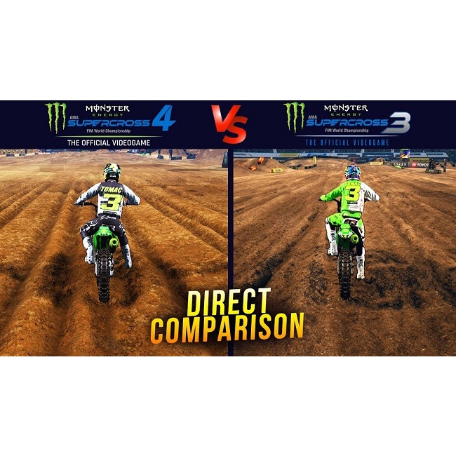 Đĩa Game PS4 Monster Energy Supercross 4