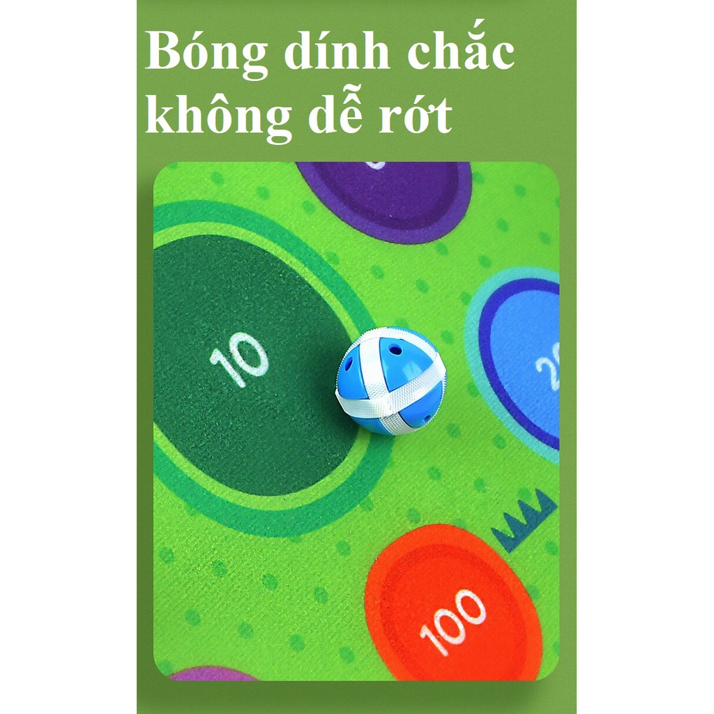 (GIÁ TỐT) Trò Chơi Ném Bóng Ghi Điểm Mideer 2 CHỦ ĐỀ FUN DART GAME BEAR DINOSAUR