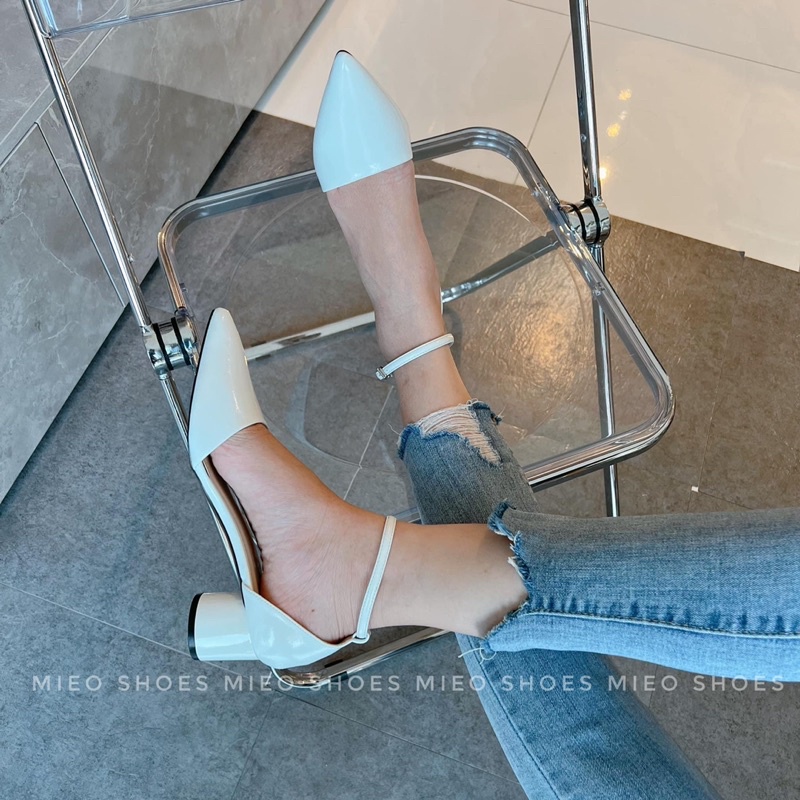 GÓT BÍCH SANDAL HẬU BÍCH 5 PHÂN DA MỀM HÀNG MIEO SHOES G644 G645 G646 G647 G648