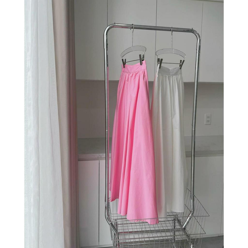 ZUKY CLOTHING - Áo yếm Jen crotop mix chân váy xòe dài phù hợp đi chơi đi biển