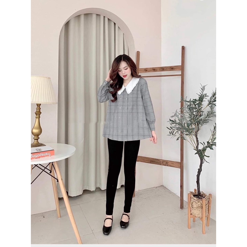 Quần Legging Bầu, Quần Bầu Dài Kiểu Legging, Chất Vải Bozip Hàn Siêu Co Giãn