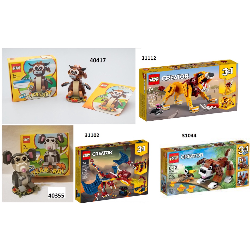 LEGO CREATOR - Xếp hình Siêu Xe - Máy Bay - Robot 3in1