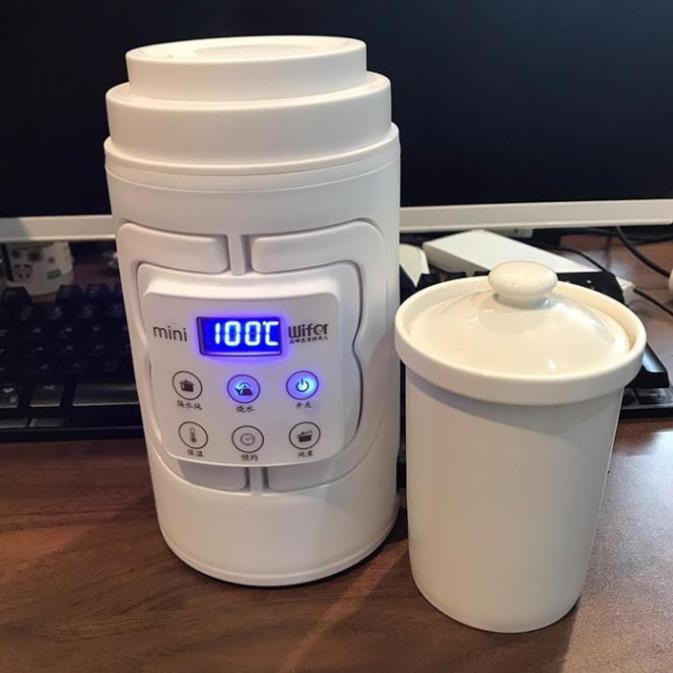 Bình ủ cháo cho bé có đèn led hiển thị nhiệt độ, 6 chế độ cảm ứng thông minh l Phích nấu cháo, ủ cháo cho bé hẹn giờ | BigBuy360 - bigbuy360.vn