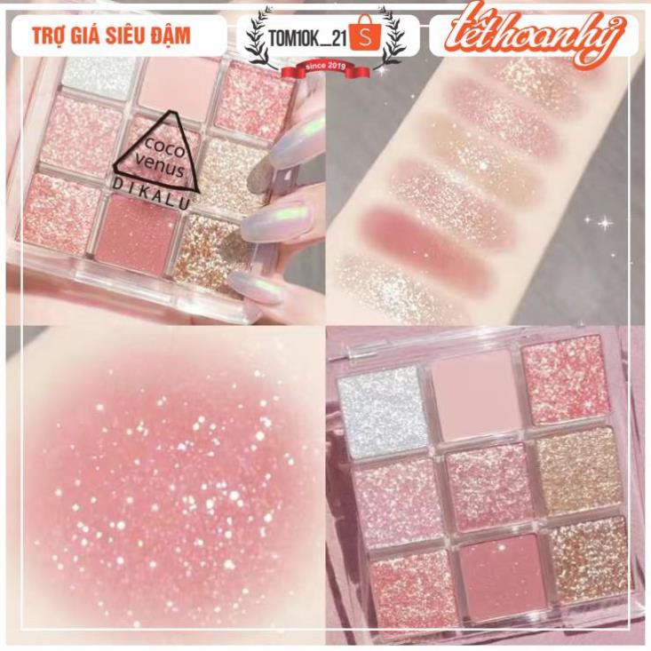 Phấn Mắt 9 Ô COCO VENUS DIKALU | BigBuy360 - bigbuy360.vn