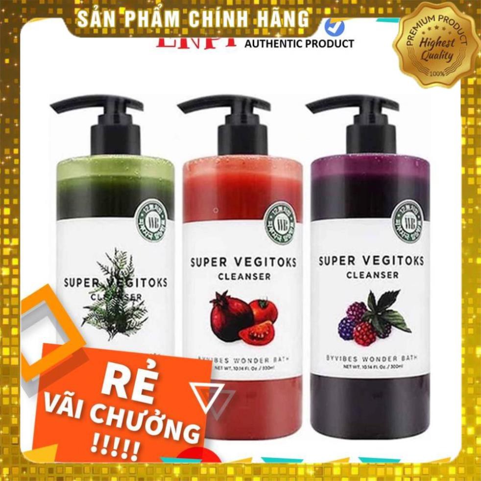Sữa rửa mặt rau củ Super Vegitoks Cleanser