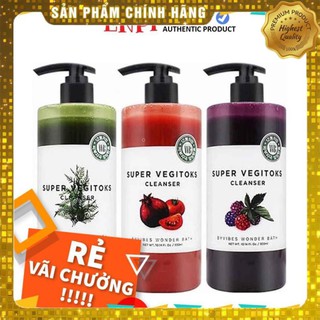 Sữa rửa mặt rau củ Super Vegitoks Cleanser