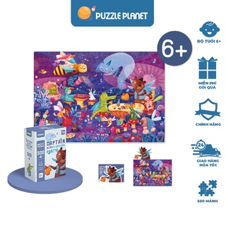 MIDEER - Bộ Xếp Hình (Puzzle) 500 Miếng Ghép CAPTAIN BEAR'S COSTUME PARTY
