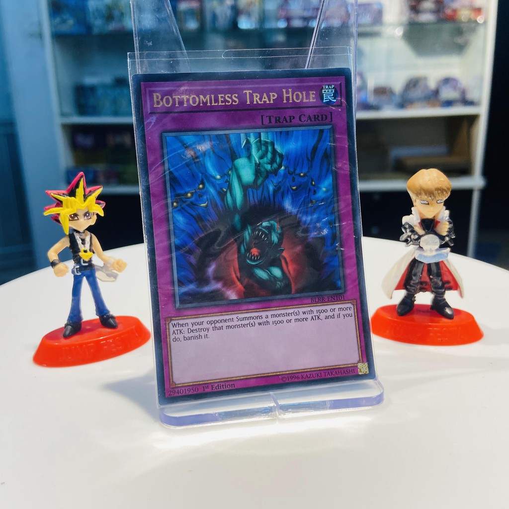 Bottomless Trap Hole - BLRR-EN101 - Ultra Rare 1st Edition