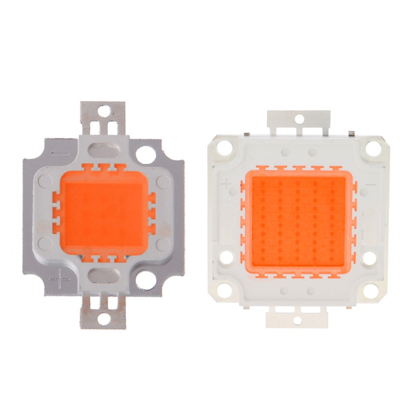 Chip Đèn LED Tăng Trưởng Năng Lượng Cao 100W 50W 30W 20W 10W 380NM-840NM
