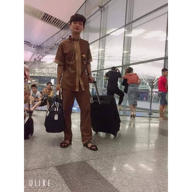 Áo lam đi chùa cao cấp cho nam,  đồ phật tử nam