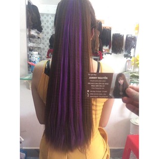 tóc cột móc lai màu thiết kế* hàng cao cấp*