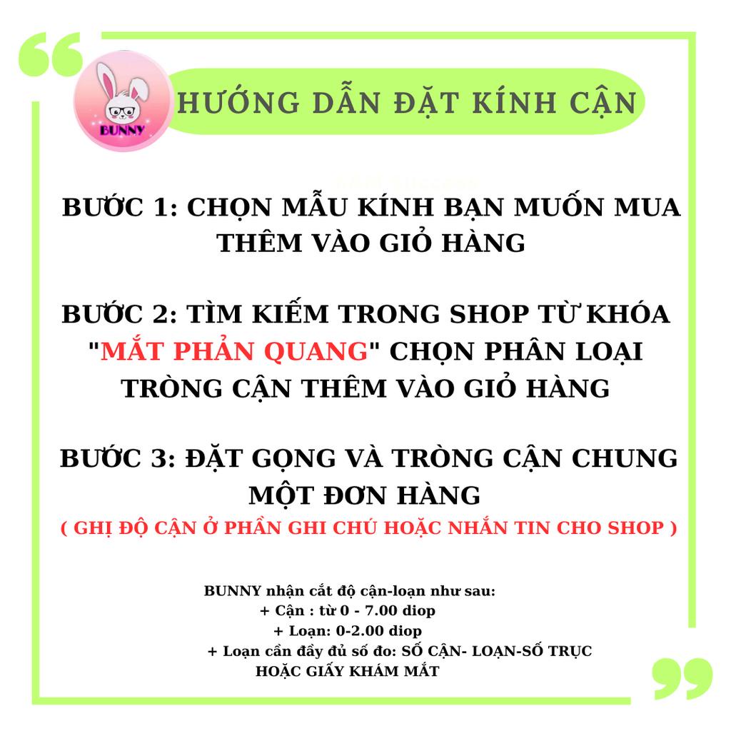 Gọng Kính Cận Mảnh Kim Loại L2808 - Gọng Kính Mắt Tròn Nữ Bunny