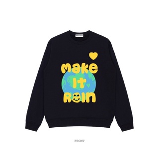 Áo sweater lót lông Make it rain( order taobao)